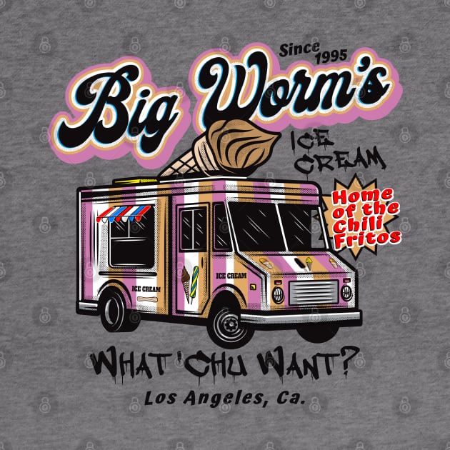 Big Worm's Ice Cream  Friday movie by Alema Art
